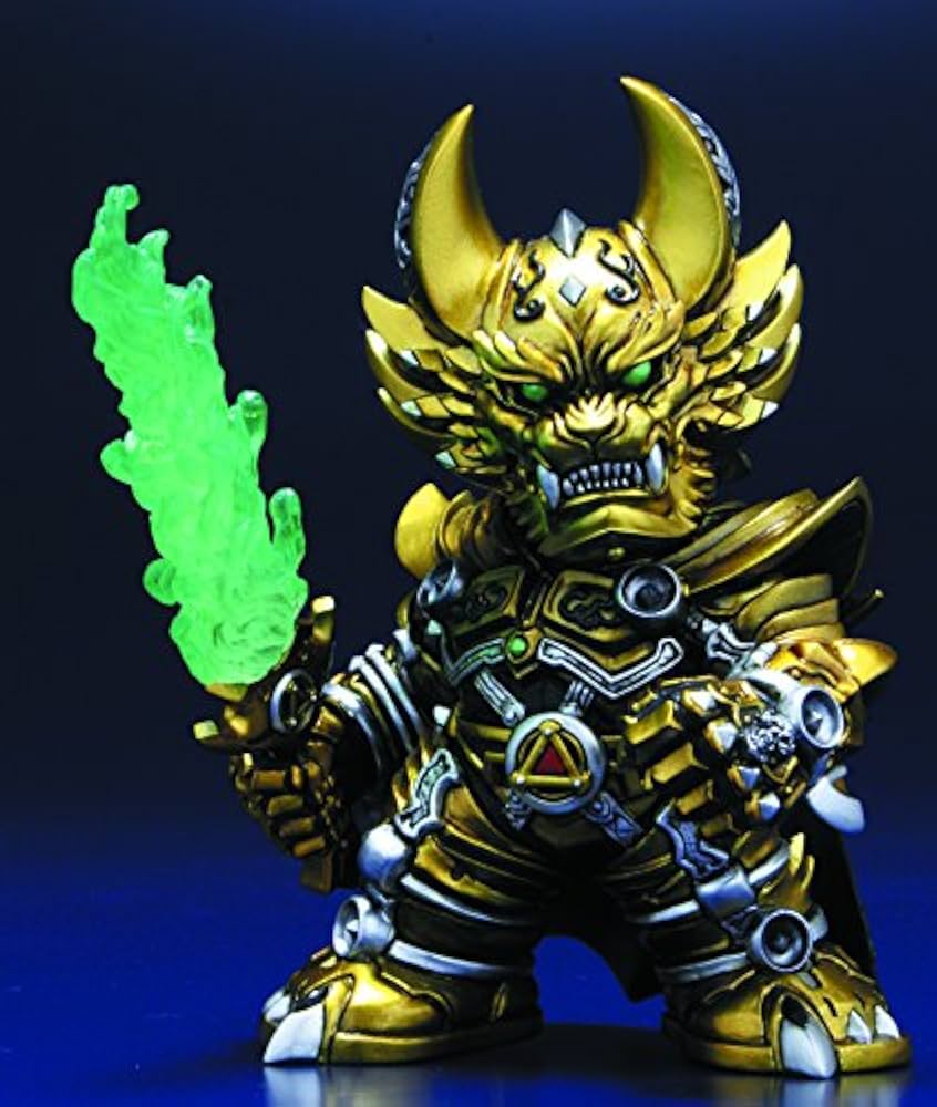 Amazon | 牙狼デフォルメ魔戒コレクション 黄金騎士ガロ 約90mm PVC製