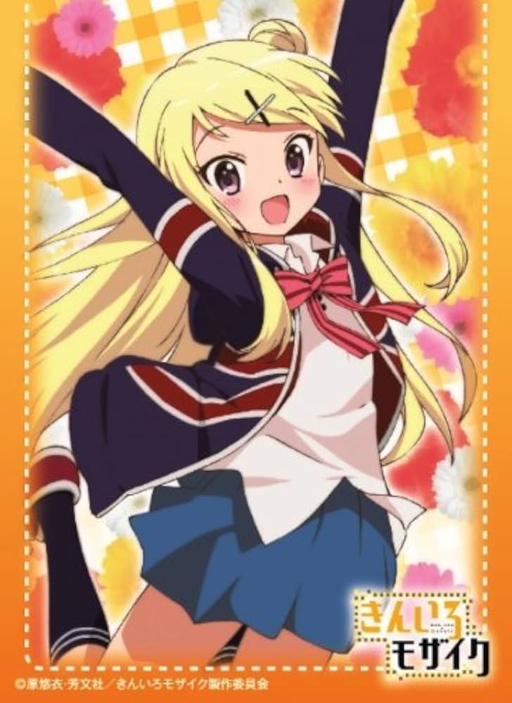 Amazon | きゃらスリーブコレクション きんいろモザイク 九条カレン