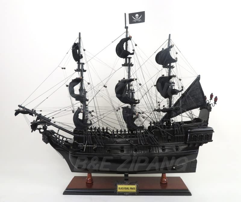 Amazon | 帆船模型 完成品 木製 カリビアンパイレーツ ブラックパール