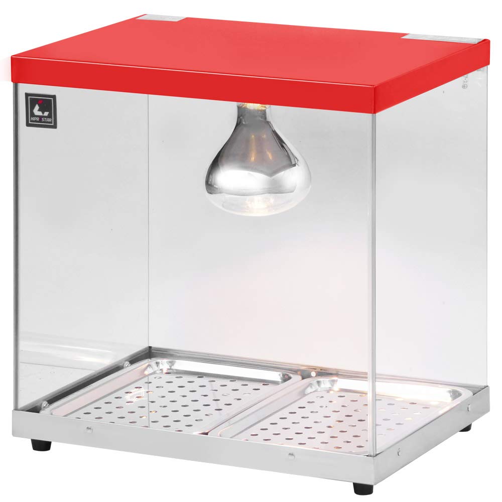 Amazon.co.jp: 業務用フードケース ホットショーケース 3面ガラス(背面