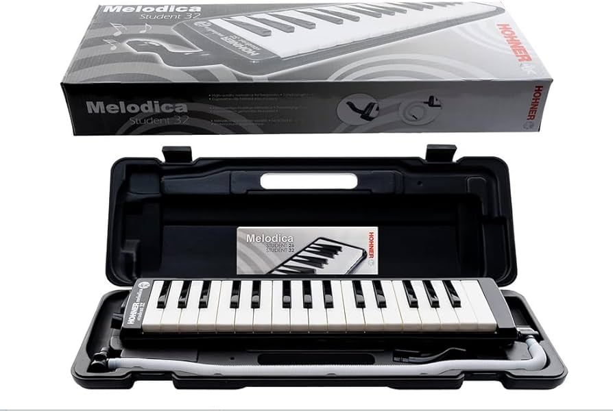 Amazon | HOHNER ホーナー 鍵盤ハーモニカ Student-32 Black | 鍵盤