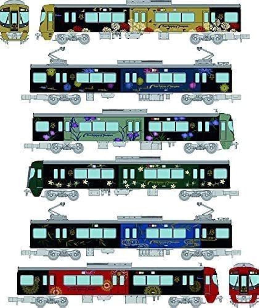 Amazon | 鉄コレ 鉄道コレクション 西日本鉄道3000形 柳川観列車水都 6