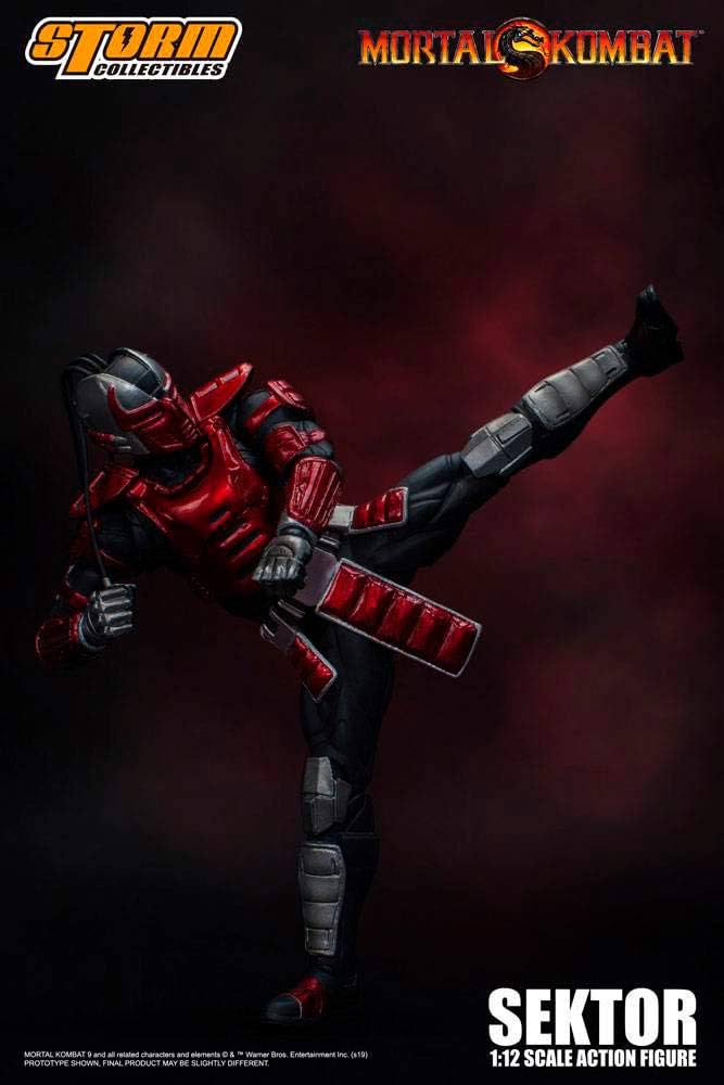 Amazon.com: Storm Collectibles 1/12 Sektor Mortal Kombat