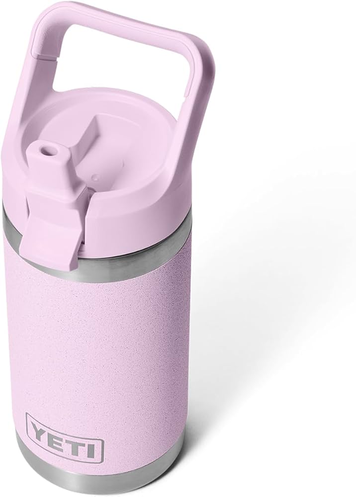 Amazon.com: YETI Rambler Jr. 12 oz Kids Bottle, with Straw Cap