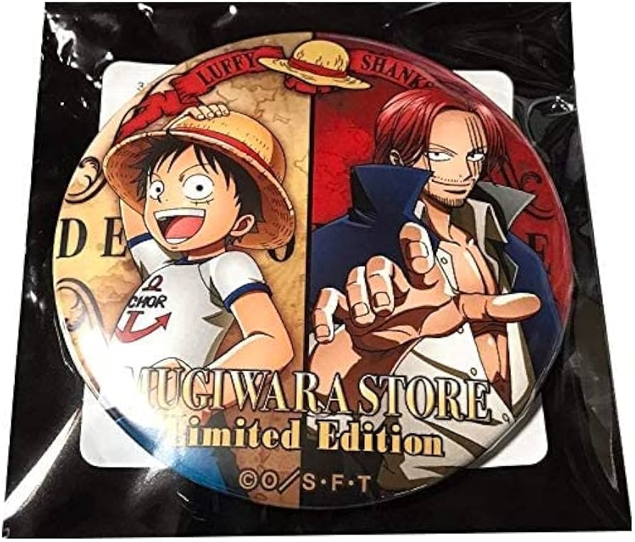 Amazon.co.jp: ワンピース 輩缶バッジ 第1弾 復活総選挙 ver. ルフィ