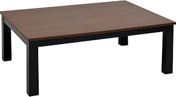 Amazon.co.jp : こたつ テーブル 長方形 幅105cm×奥行75cm