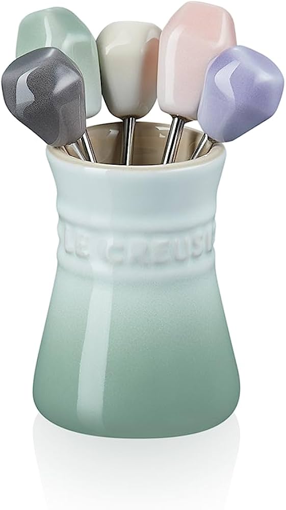 Amazon.co.jp: ル・クルーゼ(Le Creuset) フード・ピック・セット 5本