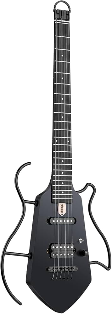 Amazon.co.jp: 【トラベルギター】ヘッドレスミニエレキギター 軽量