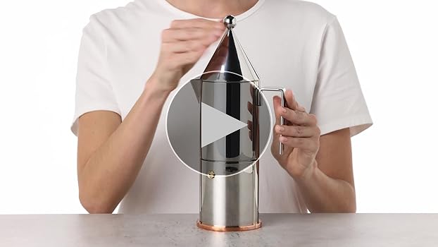 Amazon.com: Alessi LA CONICA ESPRESSO COFFEE MAKER, 6 CUP, Silver