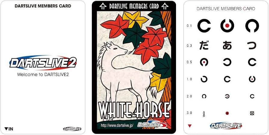 Amazon | ダーツライブ20周年記念 復刻版ダーツライブカード 4 ダーツ