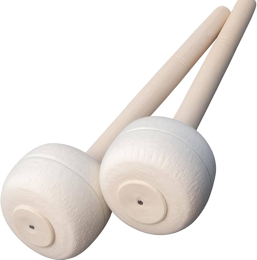 BD-Hシリーズ バスドラムマレット φ50×370 演奏用 2本組 BD-Hシリーズ