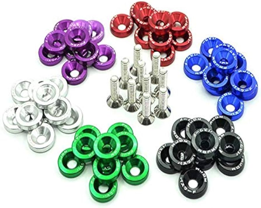 Amazon.co.jp: XPWB 10個入りのパスワードJDMスタイルM6は20カラフルな