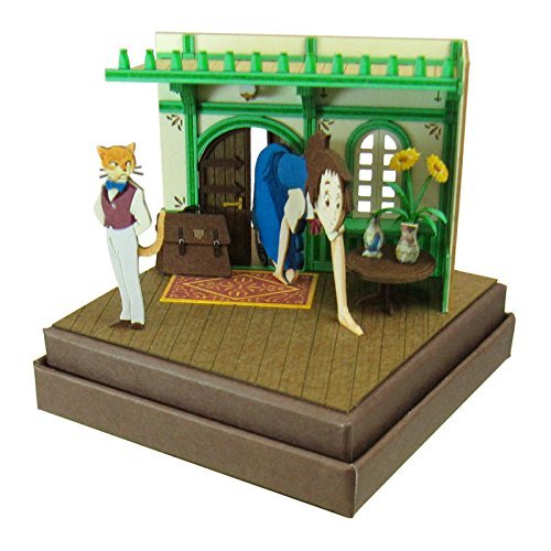 Amazon.co.jp: さんけい スタジオジブリmini 猫の恩返し 事務所に入る