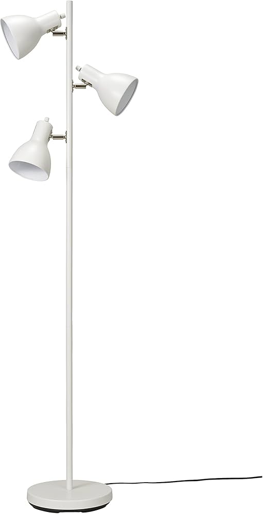 Amazon | フロアスタンド ホワイト_TF-YN30BW-W 06-1487 | オーム（OHM