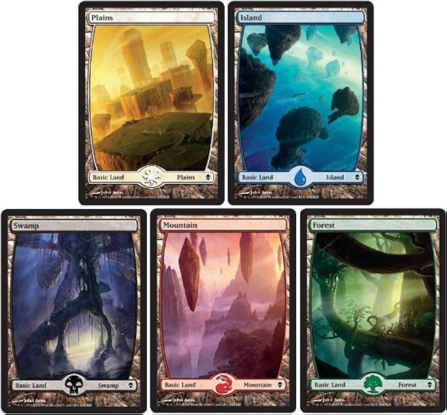 Amazon.co.jp: Basic Land Set - Zendikar - Magic the Gathering [Toy
