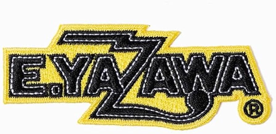 Amazon.co.jp: 矢沢永吉 刺繍ワッペンシール(ロゴ)イエロー/ブラック