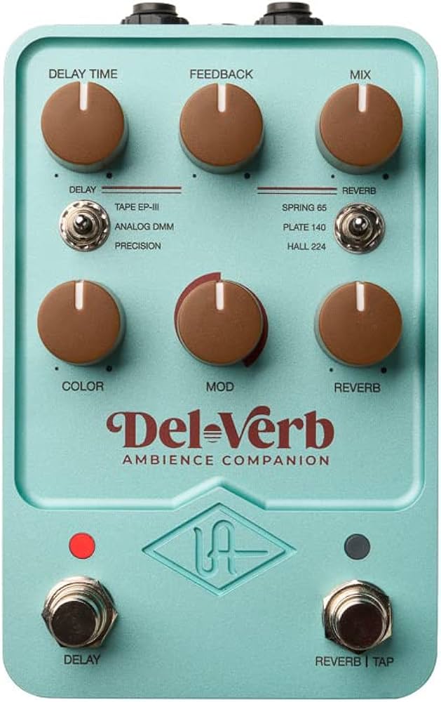 Amazon | UNIVERSAL AUDIO UAFX Del-Verb Ambience Companion UAFX