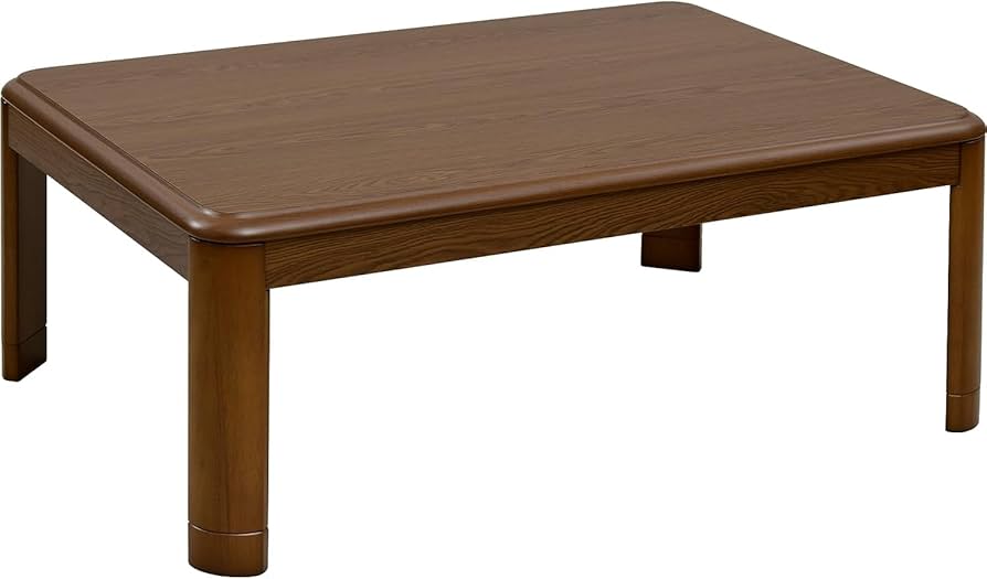 Amazon.co.jp: [山善] 家具調 こたつ テーブル 幅105×奥行75cm 長方形