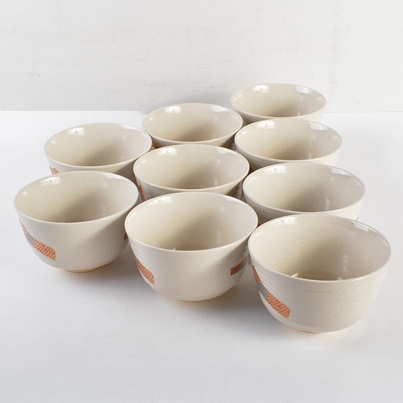 Amazon | 京焼 原平窯 加藤昌山造 御本手結熨斗 数茶碗 九客 共箱 V