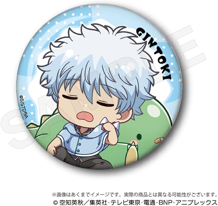 Amazon.co.jp: 銀魂 ぎゃおコレ トレーディング缶バッジ 8個入りBOX