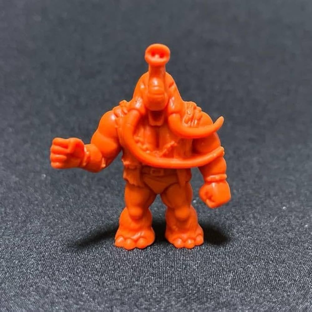 Amazon | キンケシ 復刻版5 マンモスマン 赤 キン肉マン消しゴム キン