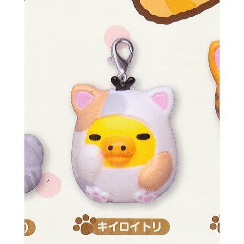 Amazon | リラックマ のんびりネコ フィギュアキーチェーン ［3
