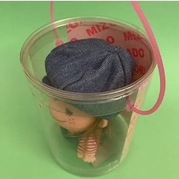 Amazon.co.jp: 水森亜土 ヴィンテージ 人形(ソフビ)デニム①の②