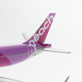 Amazon | Peachオリジナル 1:200 A321LR 飛行機模型 スケール おもちゃ