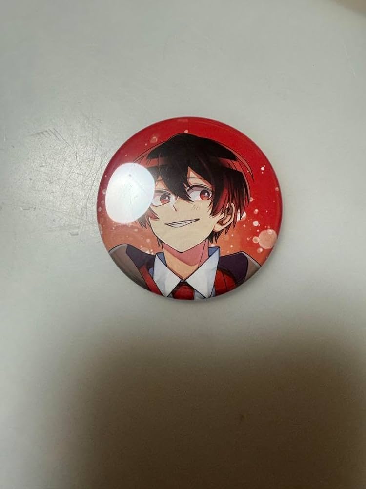 Amazon.co.jp: カラフルピーチ ゆあんくん 缶バッジ だるまさんが