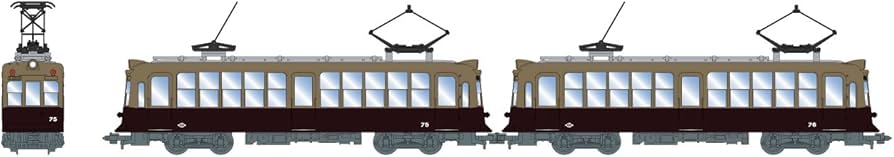 Amazon | MODEMO Nゲージ NT154 阪神71形 武庫川・海岸線 晩年仕様 (2