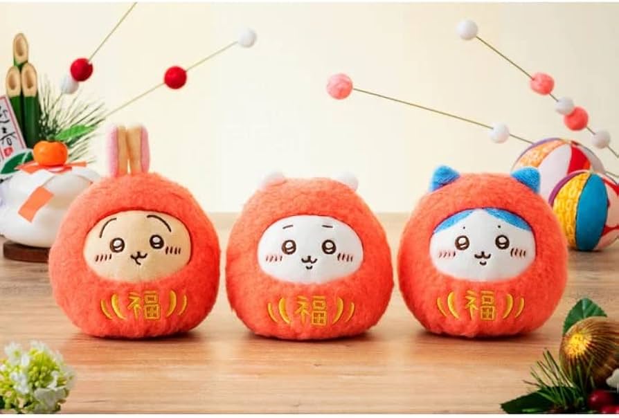 Amazon.co.jp: ちいかわ だるまになっちゃった！ころりん起き上がり