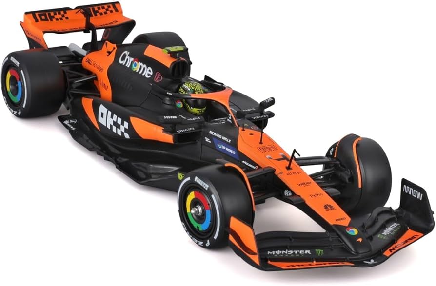 Amazon.com: HTLNUZD 2024 1/24 Scale Formula 1 MCL38#4 Miami GP
