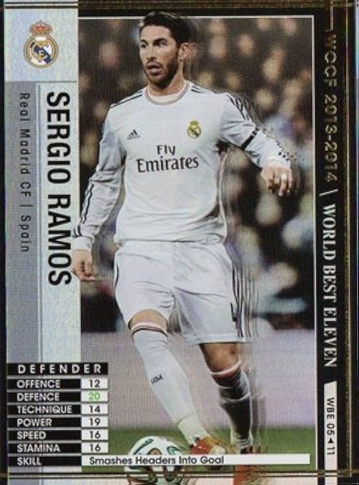 Amazon.co.jp: WCCF/13-14/WBE05/セルヒオ・ラモス : スポーツ＆アウトドア