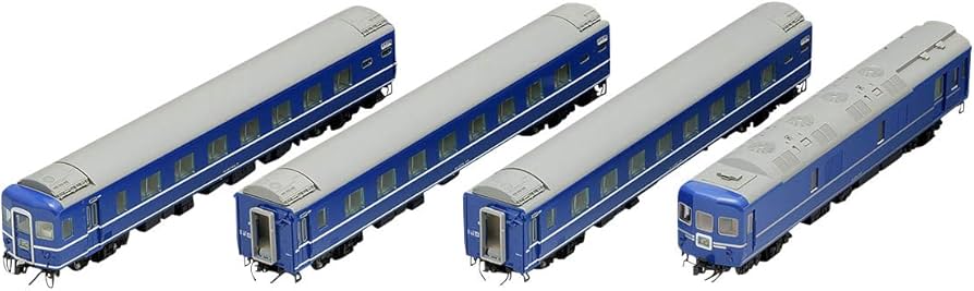 Amazon | TOMIX HOゲージ 24系24形特急寝台客車セット 4両 HO-9043