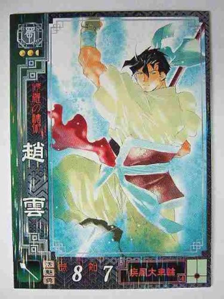 Amazon.co.jp: 三国志大戦2 蜀060 R趙雲 : 本