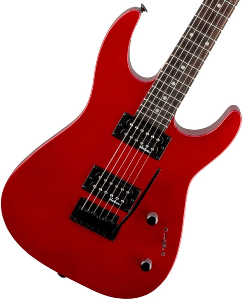 Amazon.com: Jackson JS11 Dinky Electric Guitar - Metallic Red