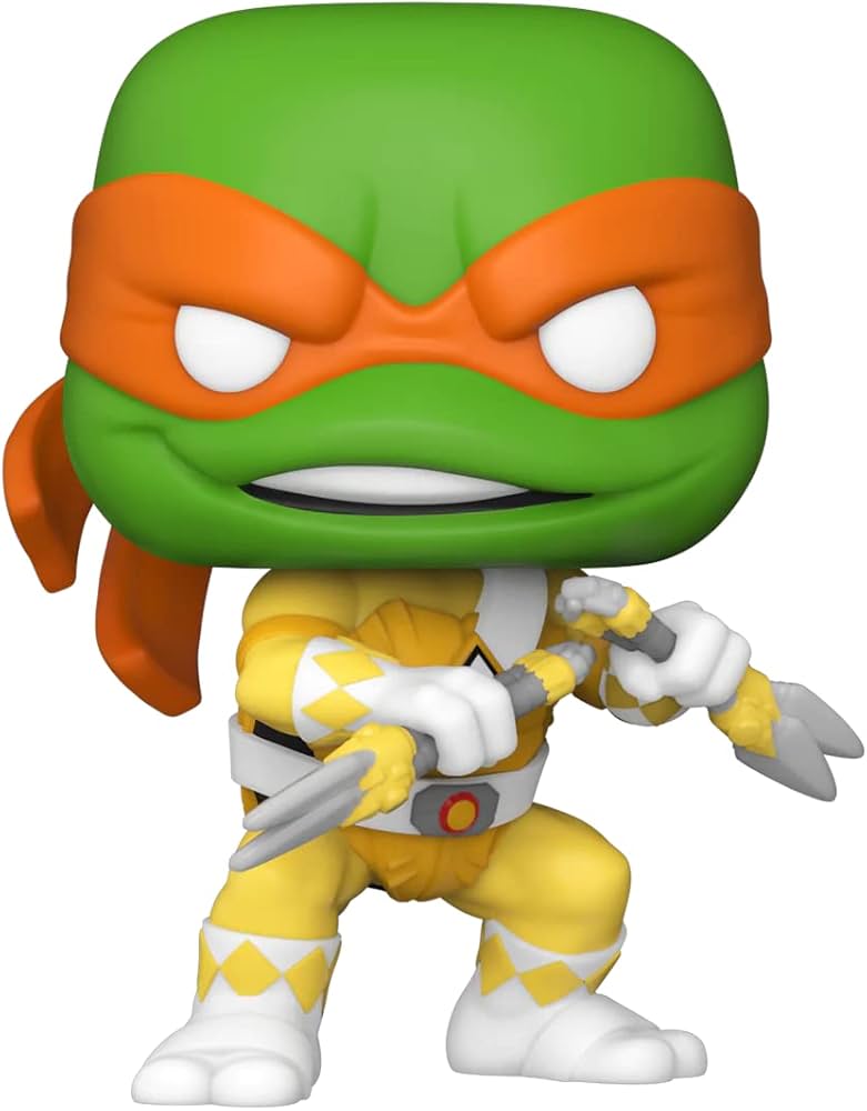 Amazon.com: Funko Pop! Retro Toys Mikey as Yellow Ranger Teenage