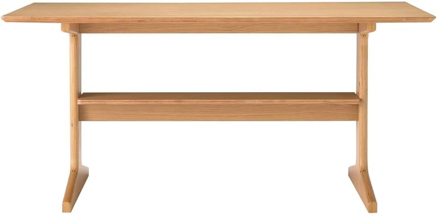 Amazon｜無印良品 リビングでもダイニングでもつかえるテーブル・4