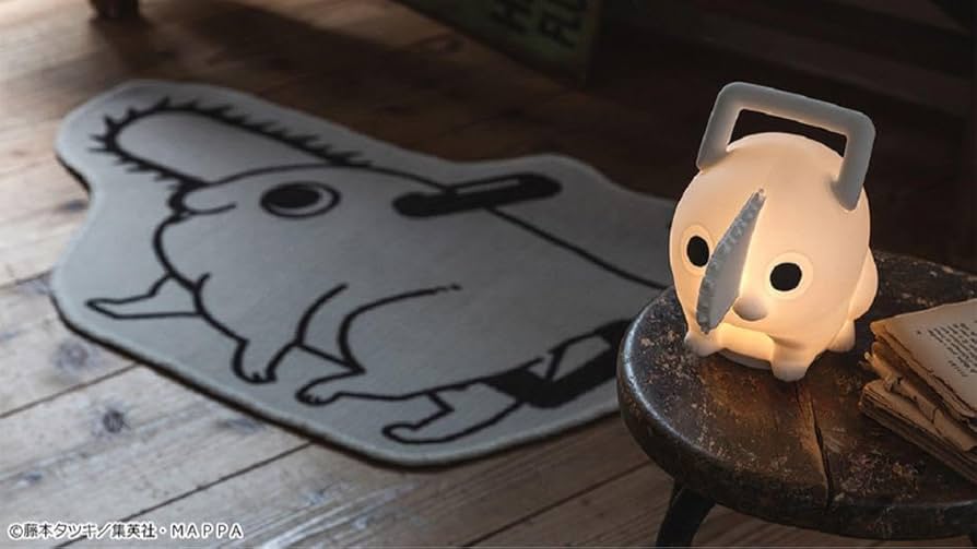 Amazon.co.jp: チェンソーマン ポチタ シリコンライト ミニラグマット