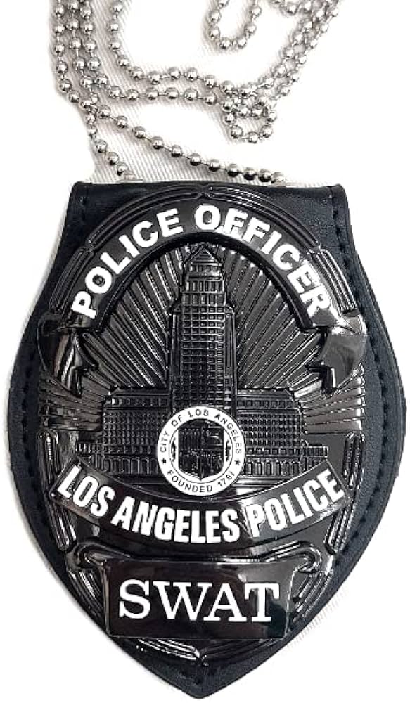 Amazon.co.jp: ポリスバッジ LAPD ロサンゼルス市警 SWAT レプリカ