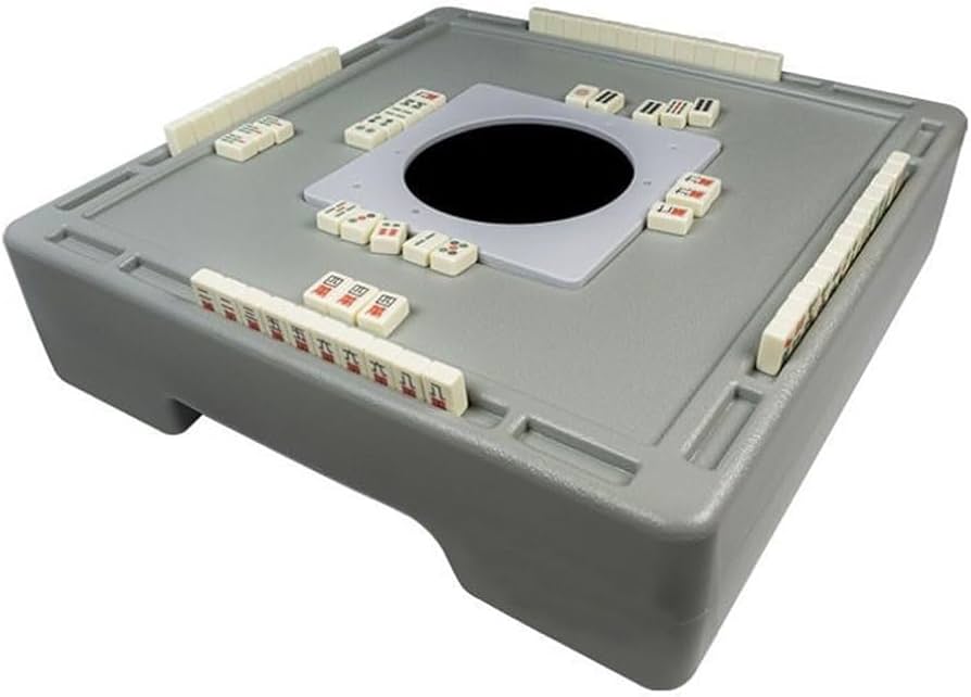 Amazon | 麻雀牌セット付き麻雀テーブル、ポータブル屋外卓上麻雀