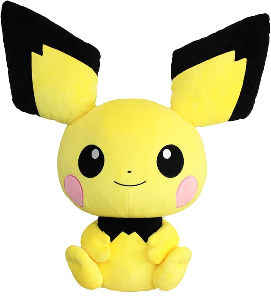 Amazon.co.jp: 三英貿易 BigMore! ポケモン 特大ぬいぐるみ ピチュー