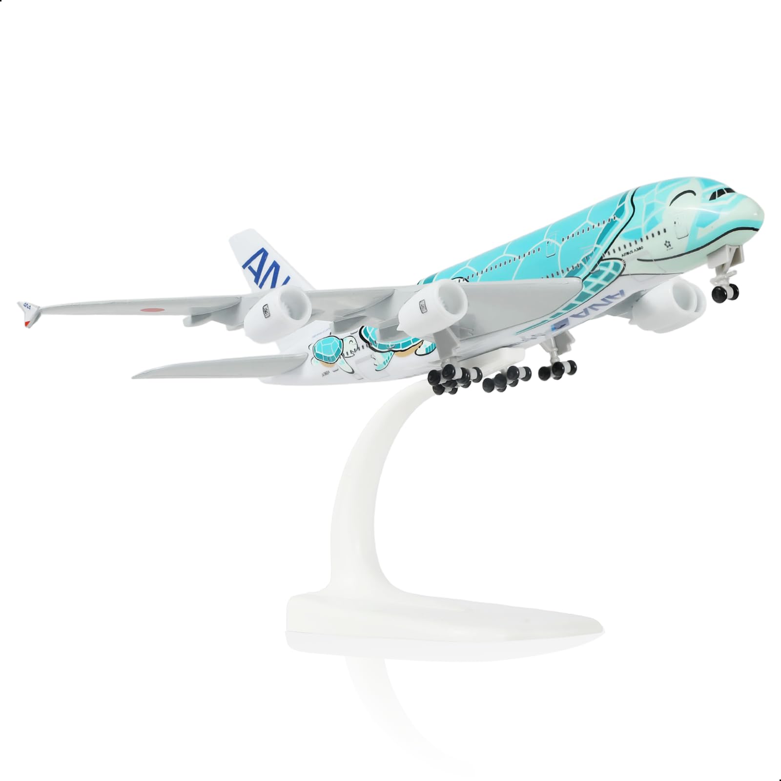 Amazon.co.jp: QIYUMOKE A380 1/300 ANAカラーグリーンタートル風
