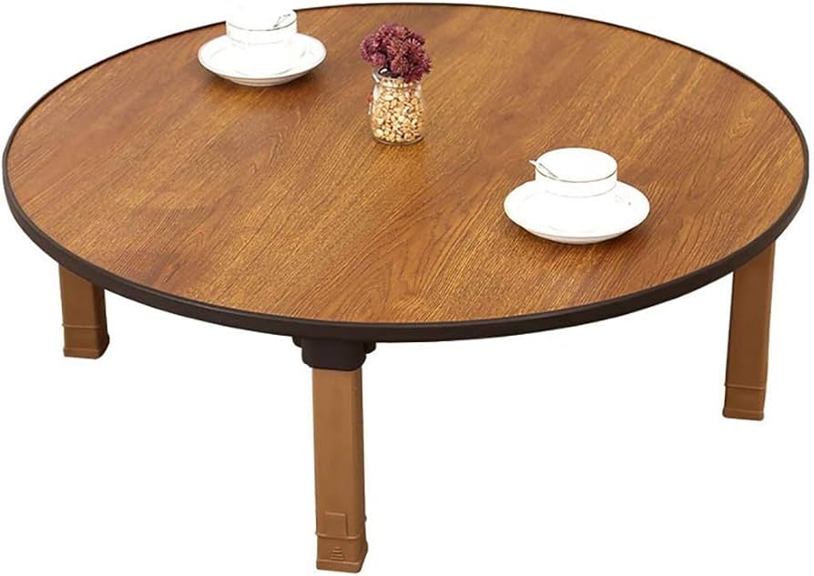 Amazon.com: TALSAK Round Folding Japanese-Style Low Table for