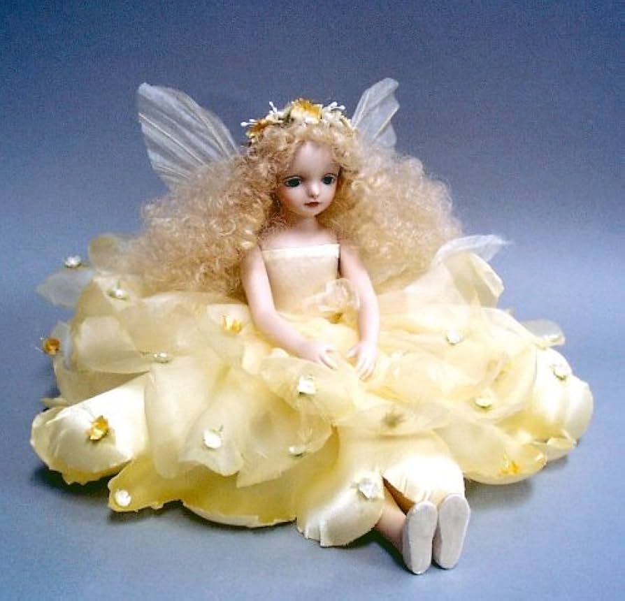 Amazon.co.jp: 若月まり子ビスクドール お花の妖精 エルフィン