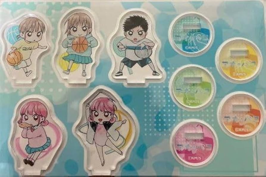 Amazon.co.jp: JCS限定アクリルminiフィギュア5体セット-描き下ろし