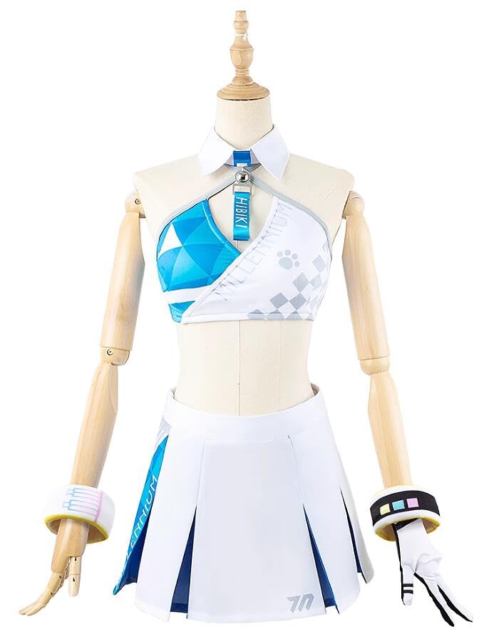 Amazon.co.jp: ブルーアーカイブ 猫塚 ヒビキ 応援団 コスプレ衣装