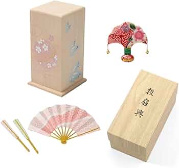 Amazon.co.jp: 投扇興セット まり蝶 西野工房 とうせんきょう 京都文化