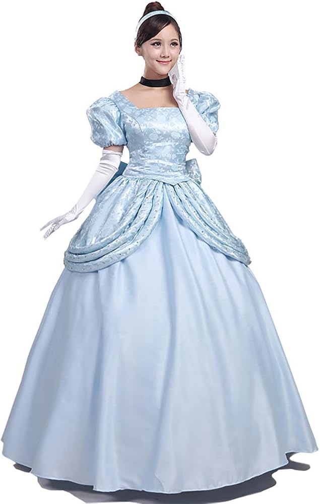 Amazon.co.jp: 豪華版 Cinderella（シンデレラ）コスプレ衣装 PRINCESS