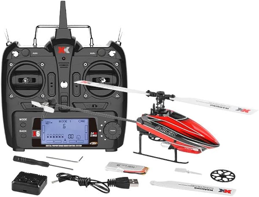 Amazon | ハイテック XK K110S RTF 6ch3D6Gシステム ヘリコプター 日本